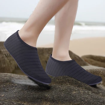 Rapid-Uscat Plaja Aqua Șosete Pantofi de Apă Ușor pentru a Naviga Exercițiu de Yoga Negru