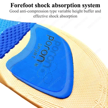 Silicon Sport Suport Arc Tălpi Bărbați Femei Respirabil Absorbție De Șoc Pantofi De Funcționare În Aer Liber De Îngrijire De Picioare Adidași Unic Pad