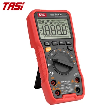 TASI TA803A/B/C Multimetru Digital Automată/Manuală a domeniului Profesional Ture RMS AC DC NCV Mare Precise Inteligent Multimetro Voltag Tester