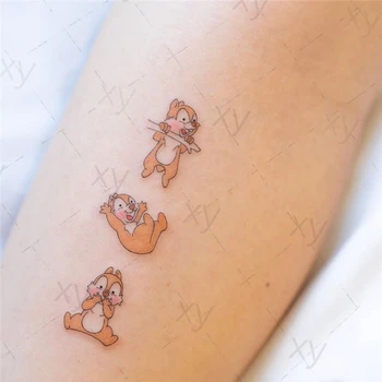 Tatuaj Temporar Autocolant Desene Animate Zebra, Urs, Porc, Maimuță Animale Impermeabil Tatuaj Fals Transfer De Apă Tatoo Art Copil Fata De Femeie Bărbat