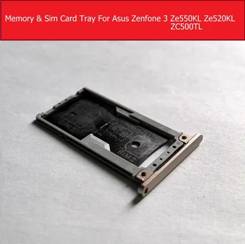 Tăvița Cartelei Sim Slot Pentru Asus Zenfone MAX 3s X00GD zc521tl card de Memorie Conector Suport Pentru Zenfone 4 ZC500TL Sim-card Adaptor