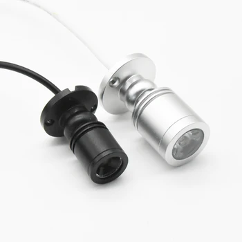 USB 5V Spot Led, Bec Lumina 1W 3W Iluminat de Tavan Dulap Vitrina Tejghea Lampa de Bijuterii Rotativ corp de Iluminat Mini Reflector de Sarcini