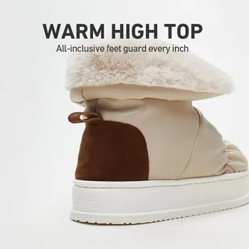 UTUNE de Iarna Barbati Cizme de Zapada Impermeabile Femei în Afara Pantofi Platforma PU Cald Acasă Papuci de Moda 2022 Pereche Cizme în aer liber