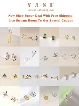 Yasu Super Afacere Livrare Gratuita Argint 925 Diamond Minim Mici de Zircon Cercei Stud pentru Femei Bijuterii Accesorii Petrecere